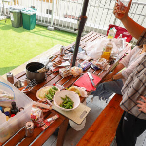 えこてんBBQバーベキュー風景